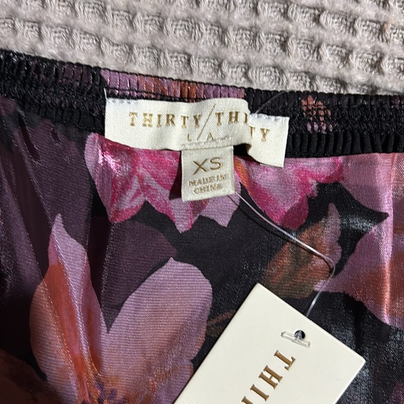 Thirty/Thirty Floral BabyDoll Top Size XS - Picture 2 of 8